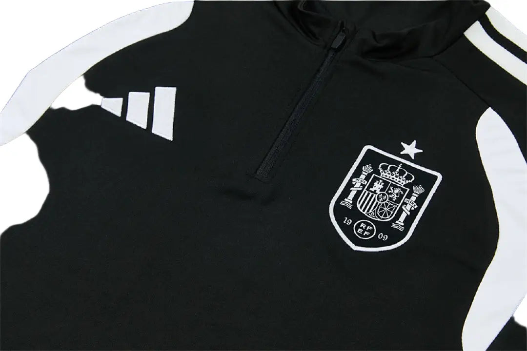Survêtement ensemble jogging Espagne 2026/27 Noir - Adulte