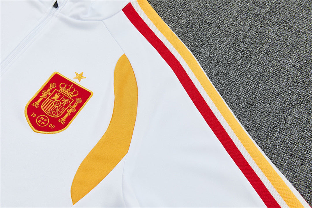 Survêtement Ensemble Jogging Espagne Blanc 2026/27 - Adult