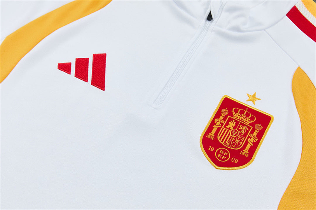 Survêtement Ensemble Jogging Espagne Blanc 2026/27 - Adult