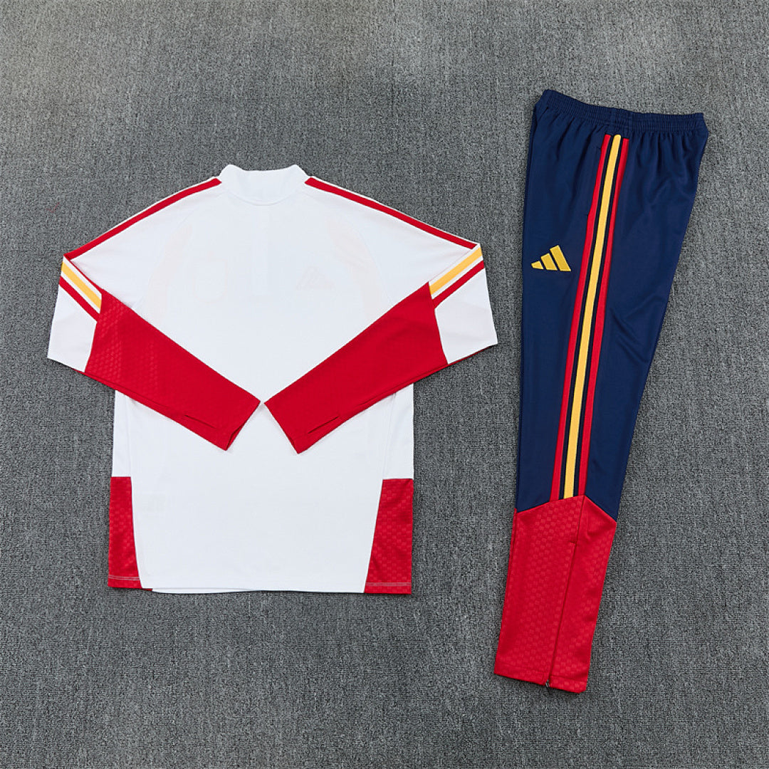 Survêtement Ensemble Jogging Espagne Blanc 2026/27 - Adult