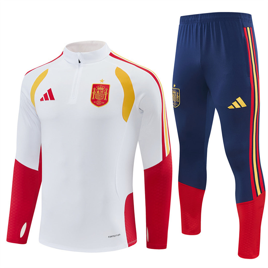 Survêtement Ensemble Jogging Espagne Blanc 2026/27 - Adult