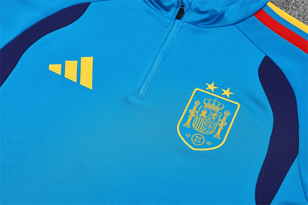 Survêtement ensemble jogging Espagne Bleu 2024/25 - Adulte