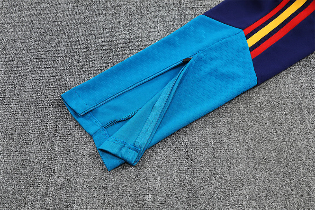 Survêtement ensemble jogging Espagne Bleu 2024/25 - Adulte