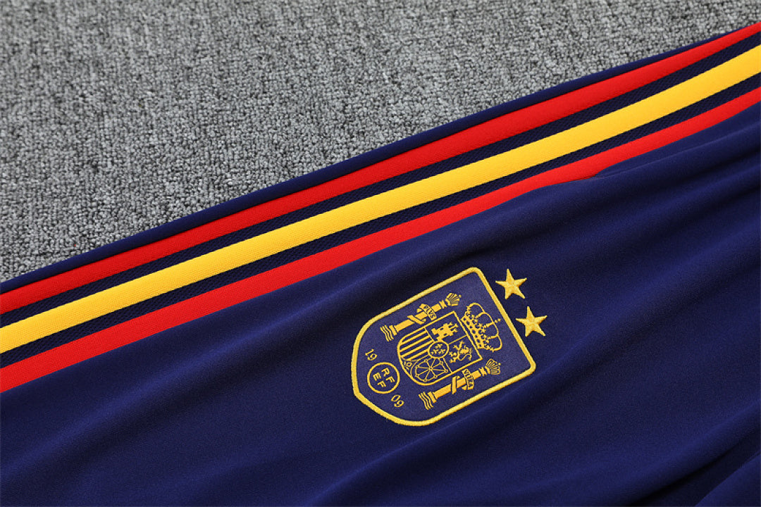 Survêtement ensemble jogging Espagne Bleu 2024/25 - Adulte