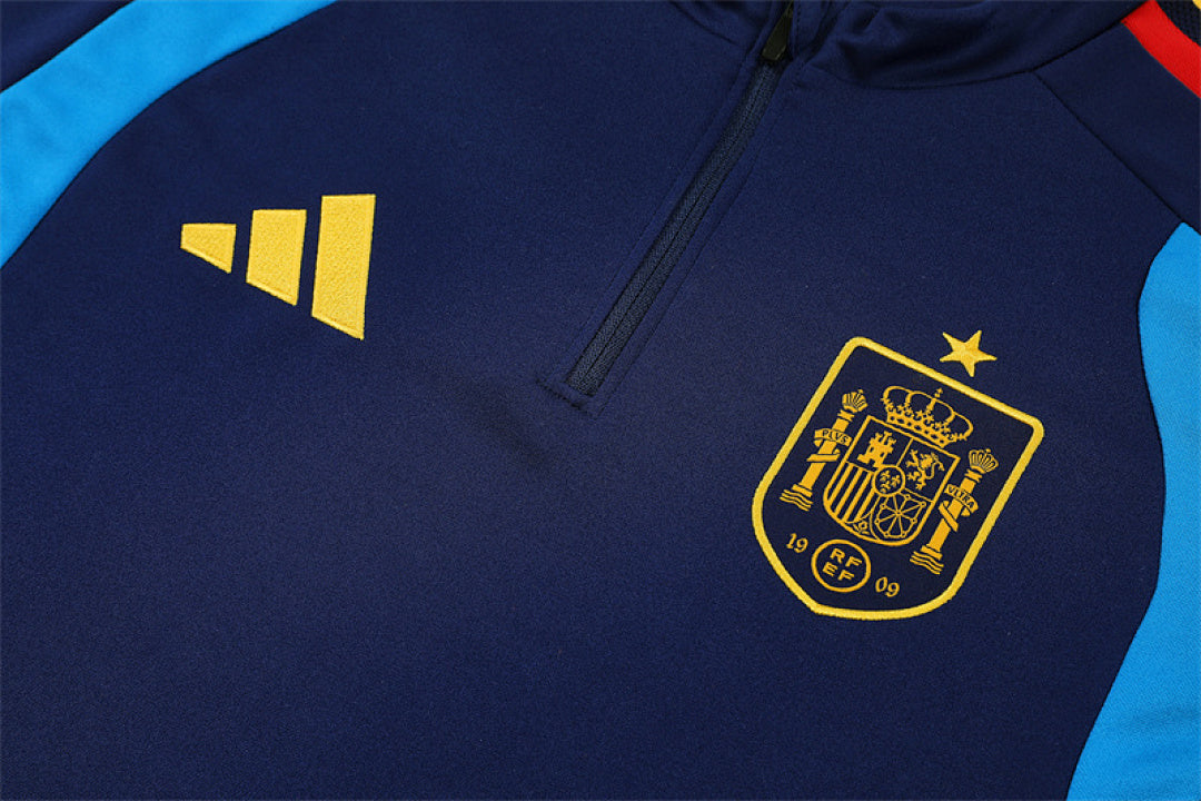 Survêtement ensemble jogging Espagne Bleu Roi 2026/27 - Adulte