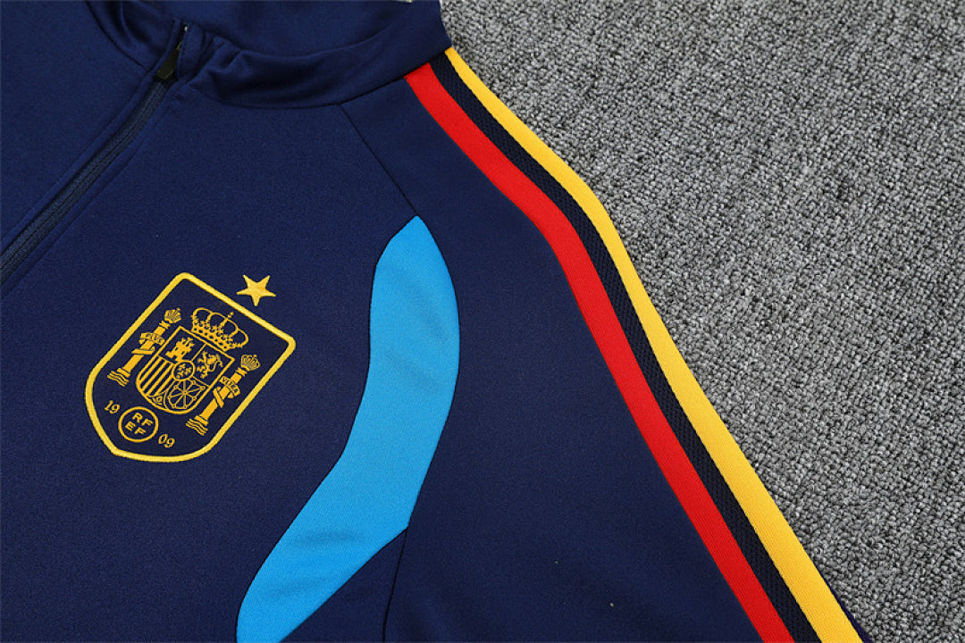 Survêtement ensemble jogging Espagne Bleu Roi 2026/27 - Adulte