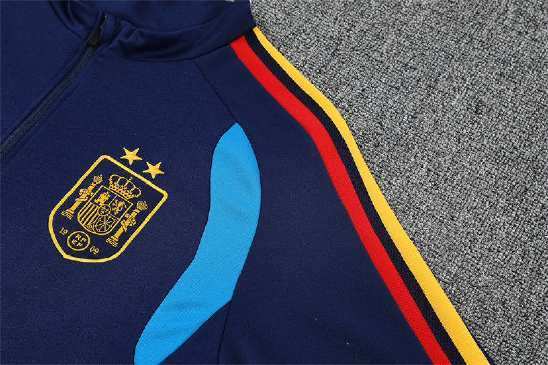 Survêtement Ensemble Jogging Espagne Bleu Roi - Adulte