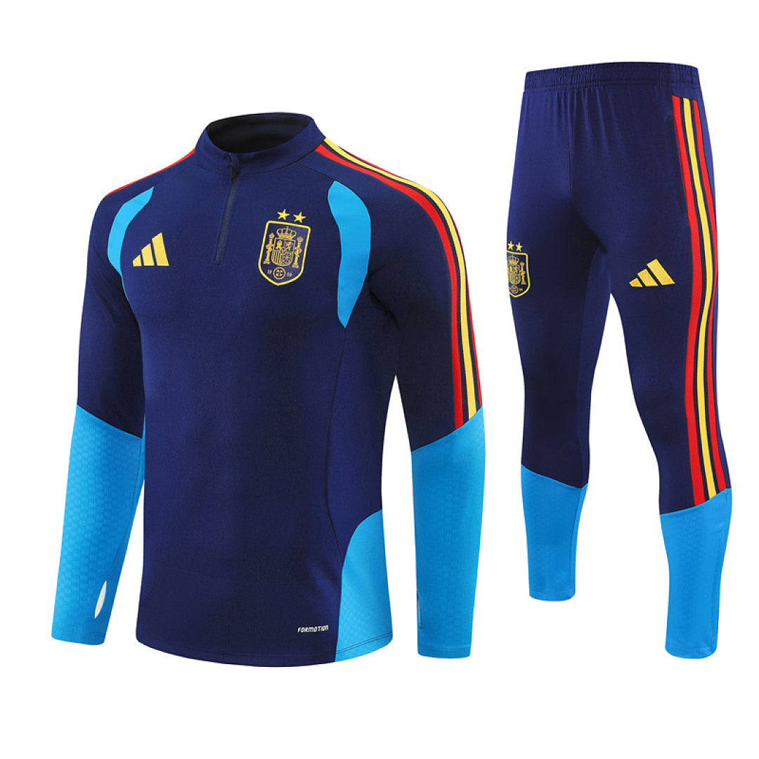 Survêtement Ensemble Jogging Espagne Bleu Roi - Adulte