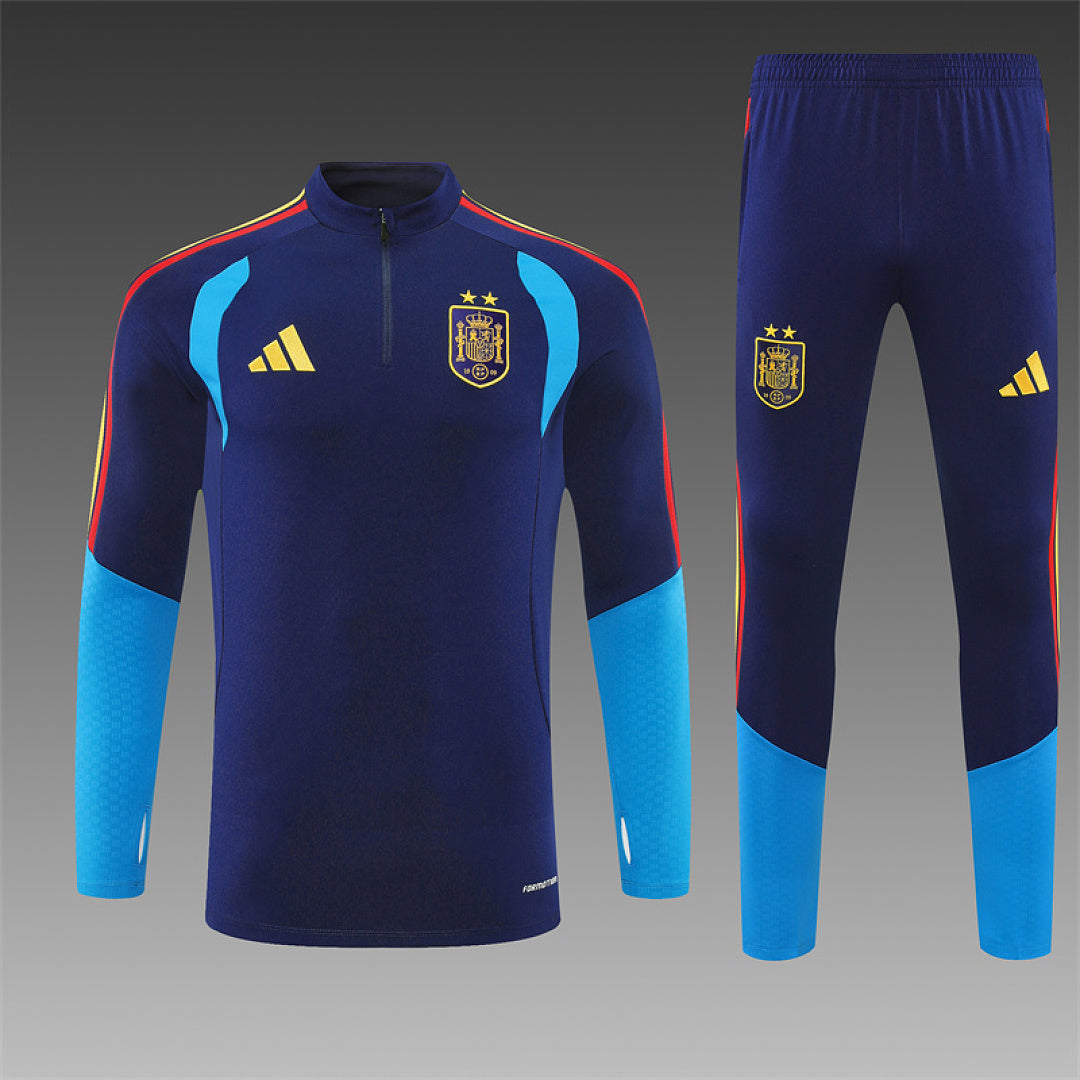 Survêtement Ensemble Jogging Espagne Bleu Roi - Adulte