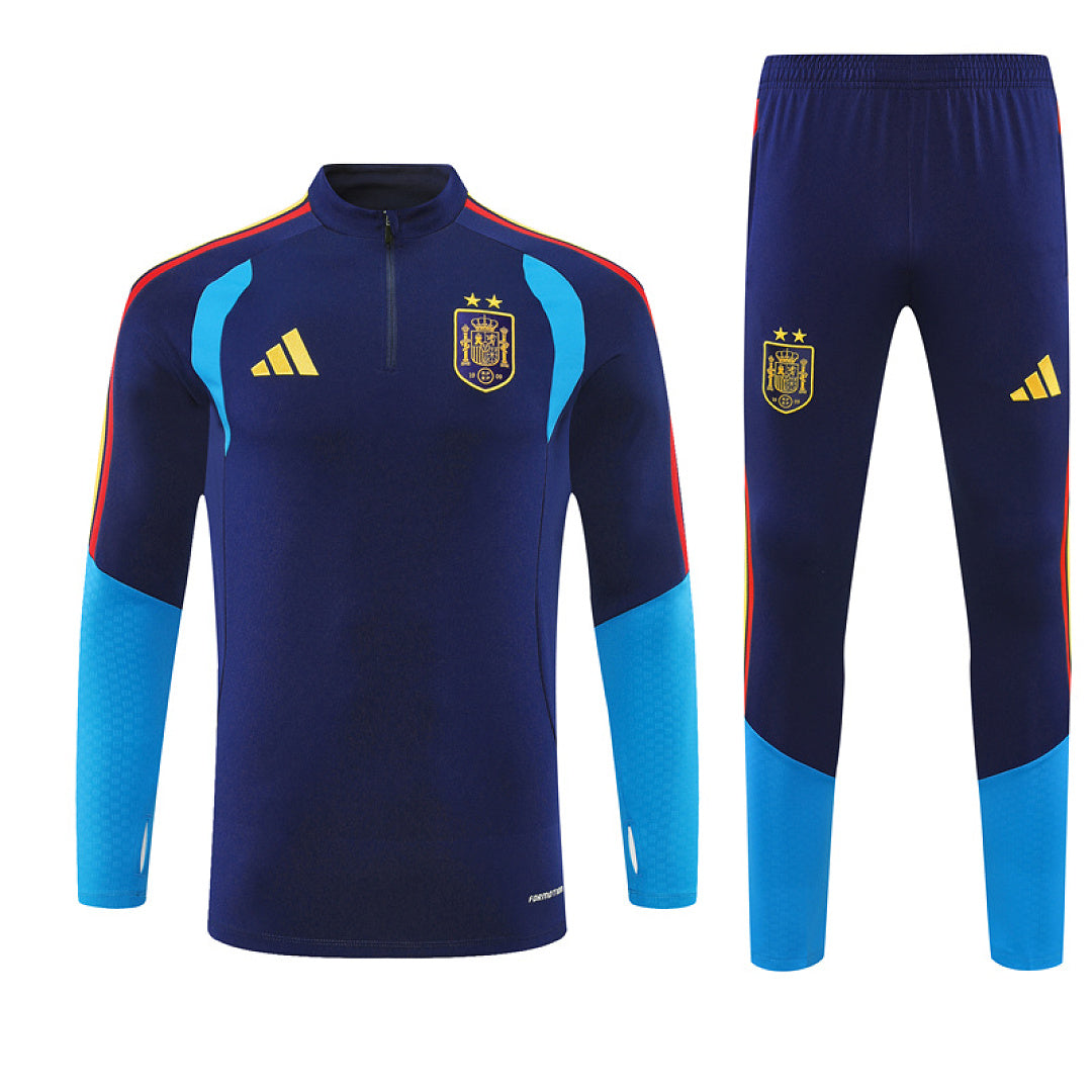 Survêtement Ensemble Jogging Espagne Bleu Roi - Adulte