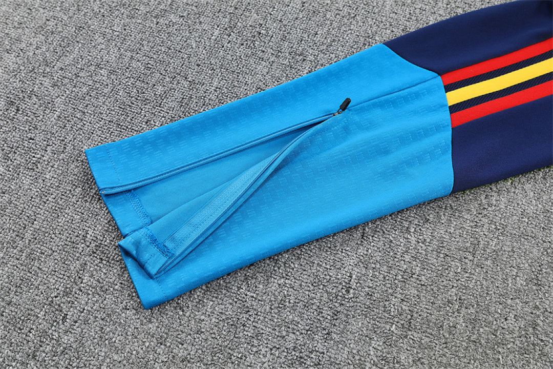 Survêtement Ensemble Jogging Espagne Bleu Roi - Adulte