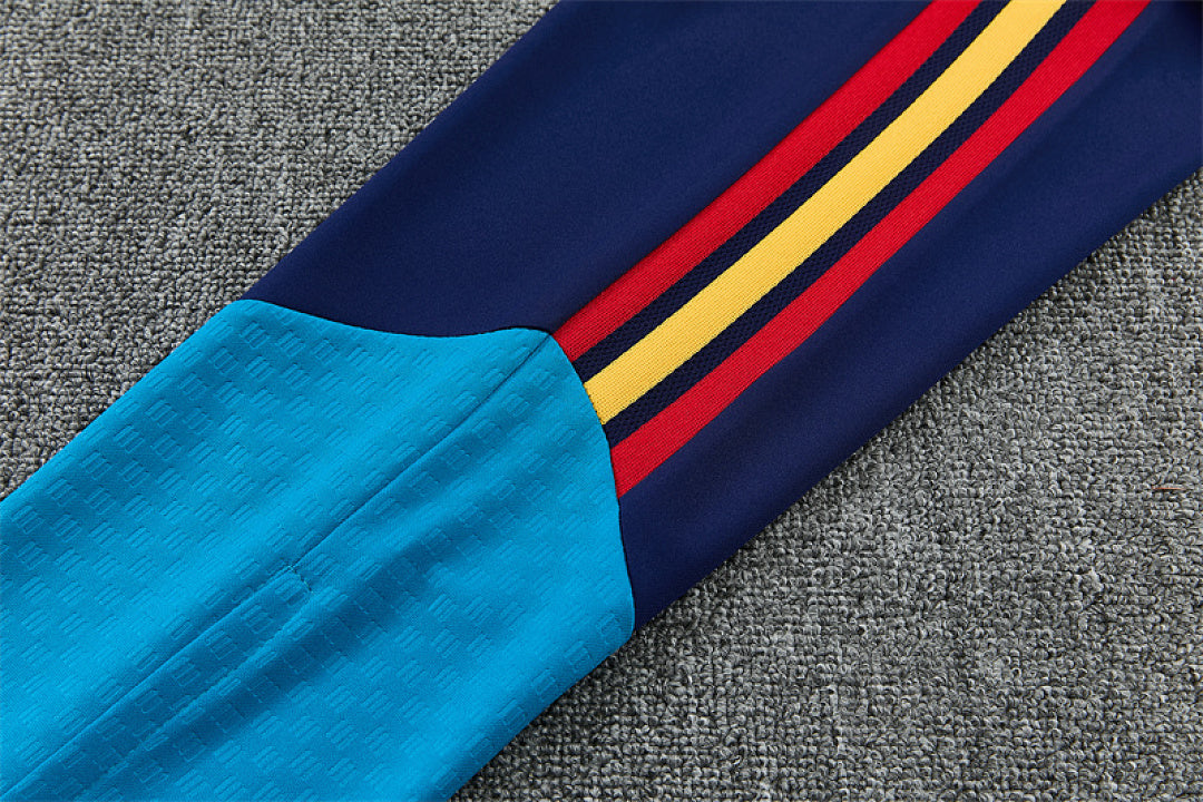 Survêtement ensemble jogging Espagne Bleu Roi Camouflage - Adulte