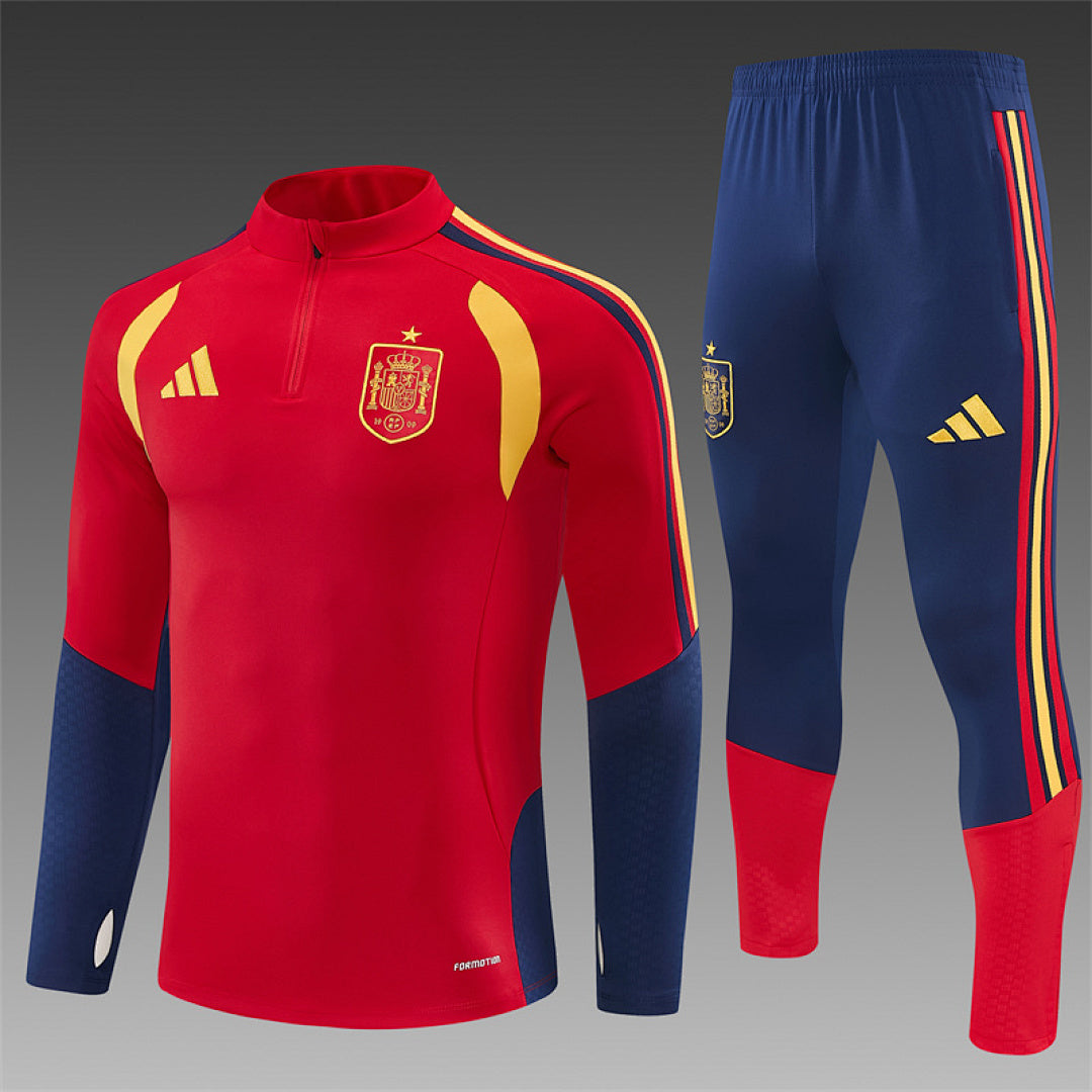 Survêtement Ensemble Jogging Espagne Rouge 2026/27 - Adulte