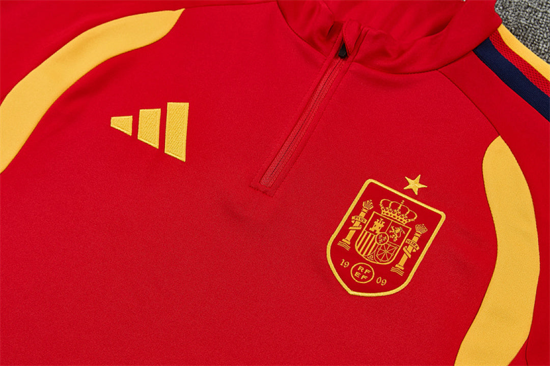 Survêtement Ensemble Jogging Espagne Rouge 2026/27 - Adulte