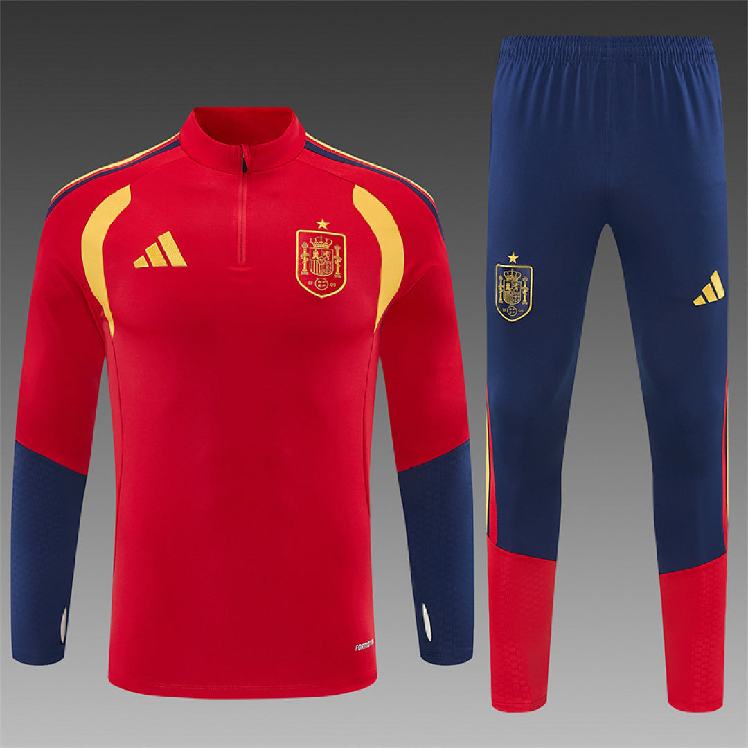 Survêtement Ensemble Jogging Espagne Rouge 2026/27 - Adulte