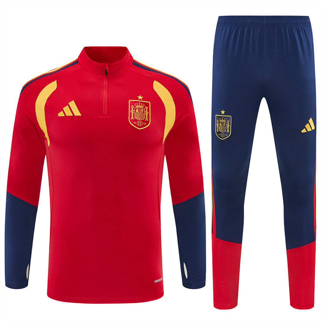 Survêtement Ensemble Jogging Espagne Rouge 2026/27 - Adulte