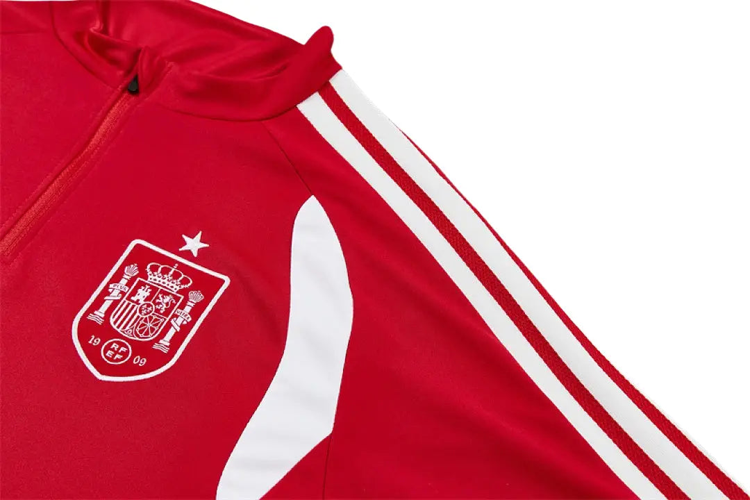Survêtement ensemble jogging Espagne Rouge Blanc 2026/27 - Adult