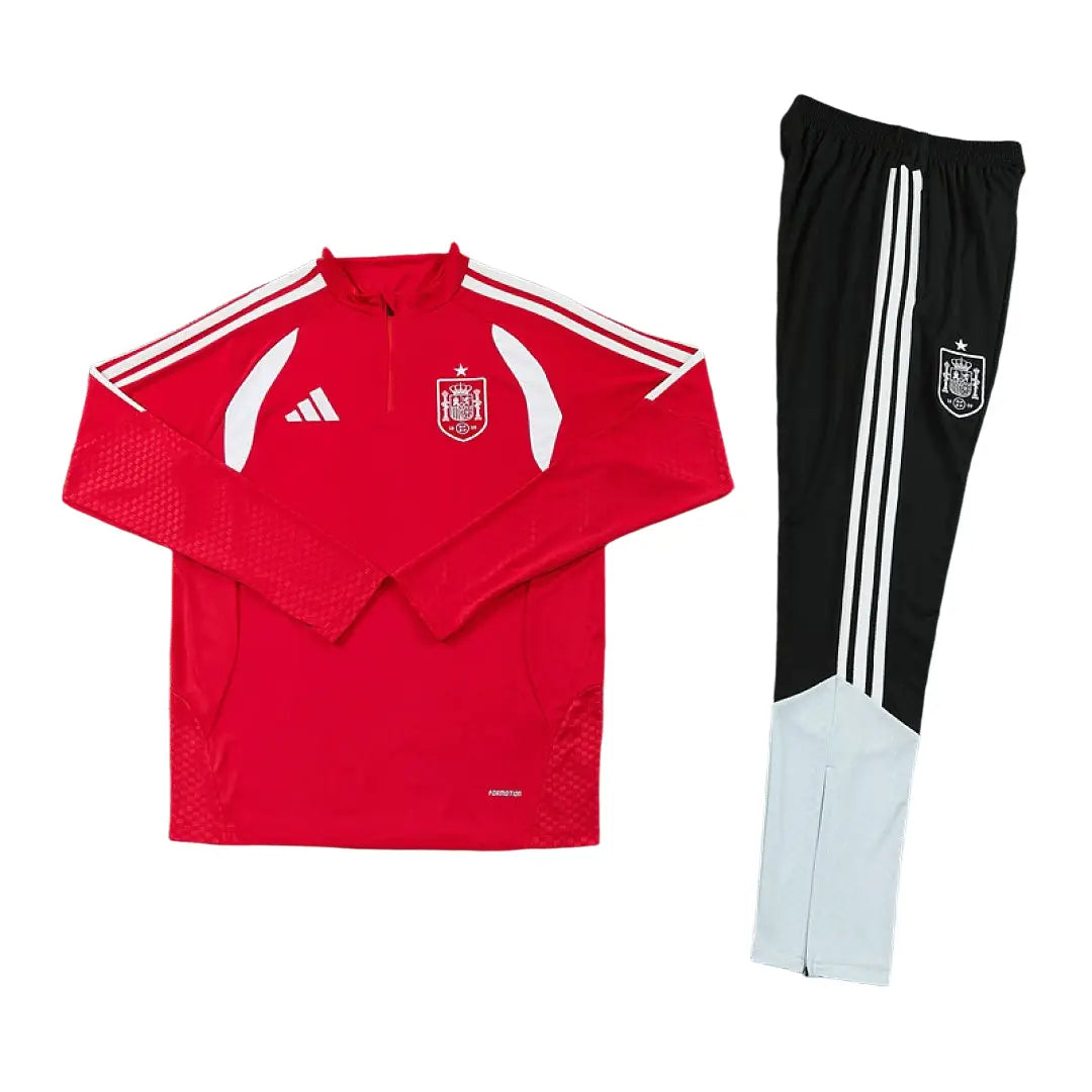 Survêtement ensemble jogging Espagne Rouge Blanc 2026/27 - Adult