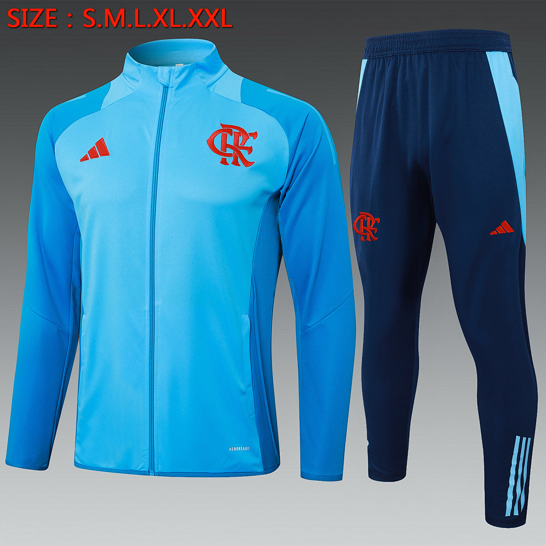 Survêtement ensemble jogging Flamengo Bleu Clair 2024/25