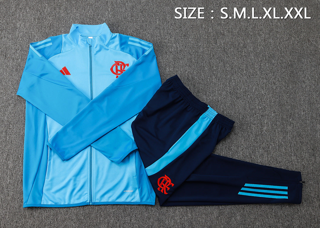 Survêtement ensemble jogging Flamengo Bleu Clair 2024/25