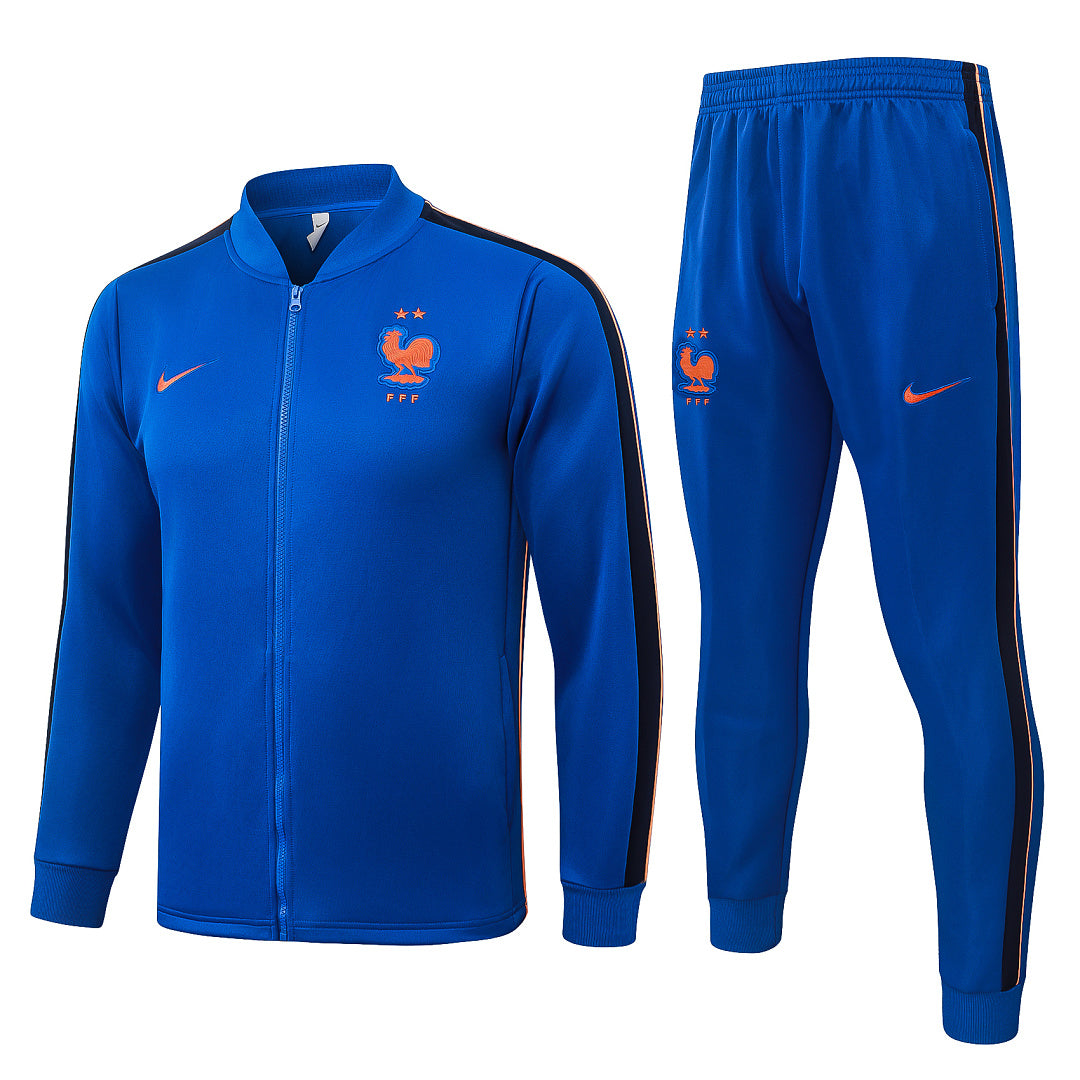 Survêtement Ensemble Jogging France Bleu Roi