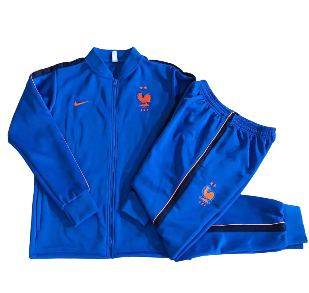 Survêtement Ensemble Jogging France Bleu Roi