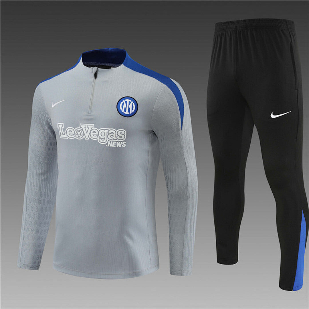 Survêtement ensemble jogging Inter Milan 2024/25 - Gris Clair