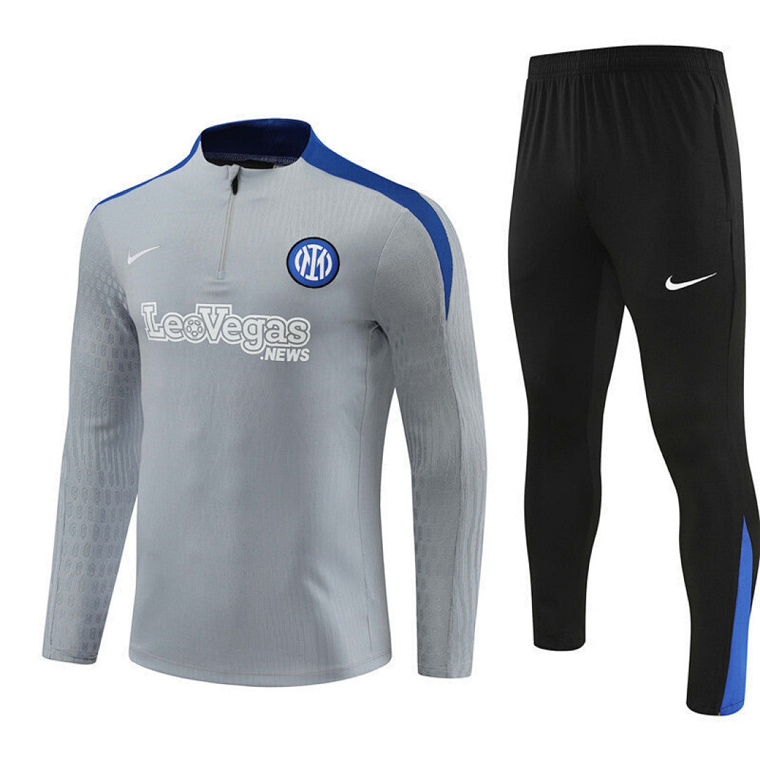Survêtement ensemble jogging Inter Milan 2024/25 - Gris Clair