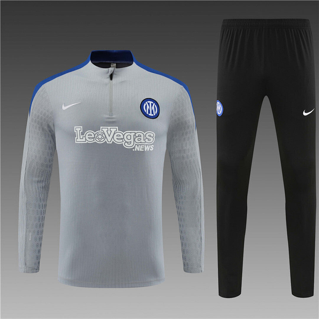 Survêtement ensemble jogging Inter Milan 2024/25 - Gris Clair