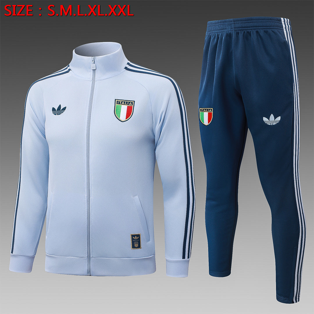 Survêtement Ensemble Jogging Italie Italy Bleu Clair