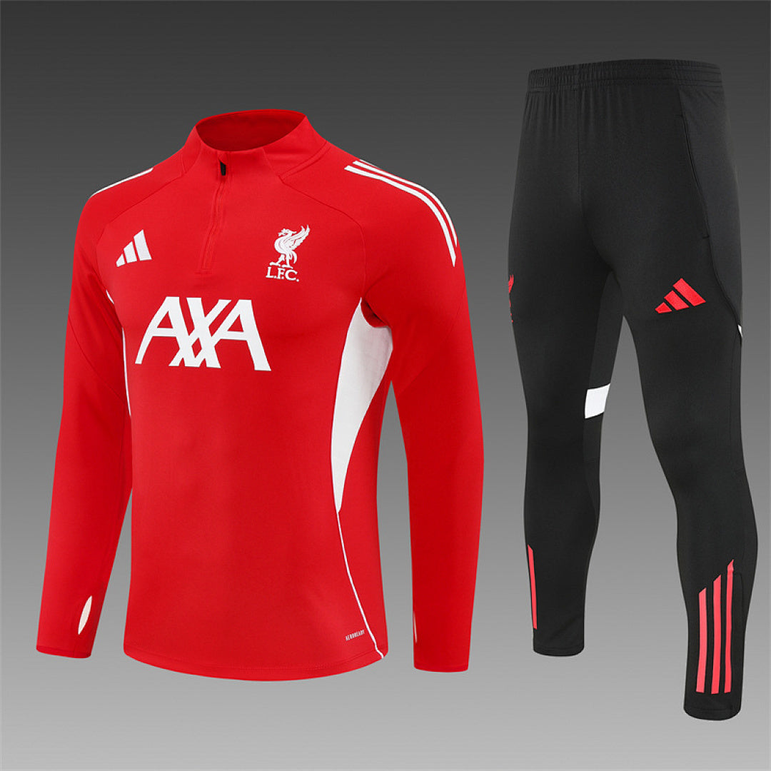 Survêtement Ensemble Jogging Liverpool 2025/26 Rouge - Adulte
