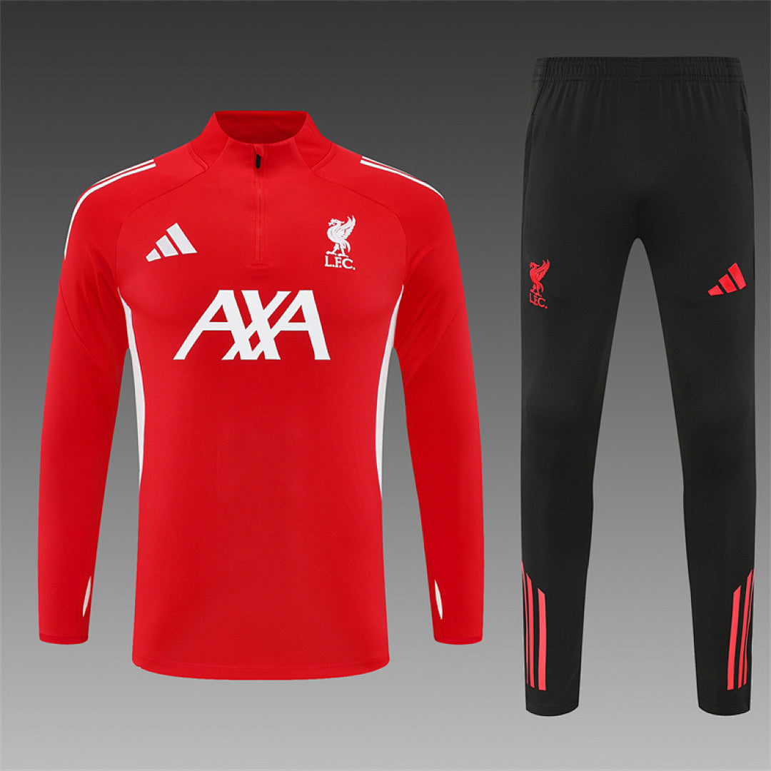 Survêtement Ensemble Jogging Liverpool 2025/26 Rouge - Adulte