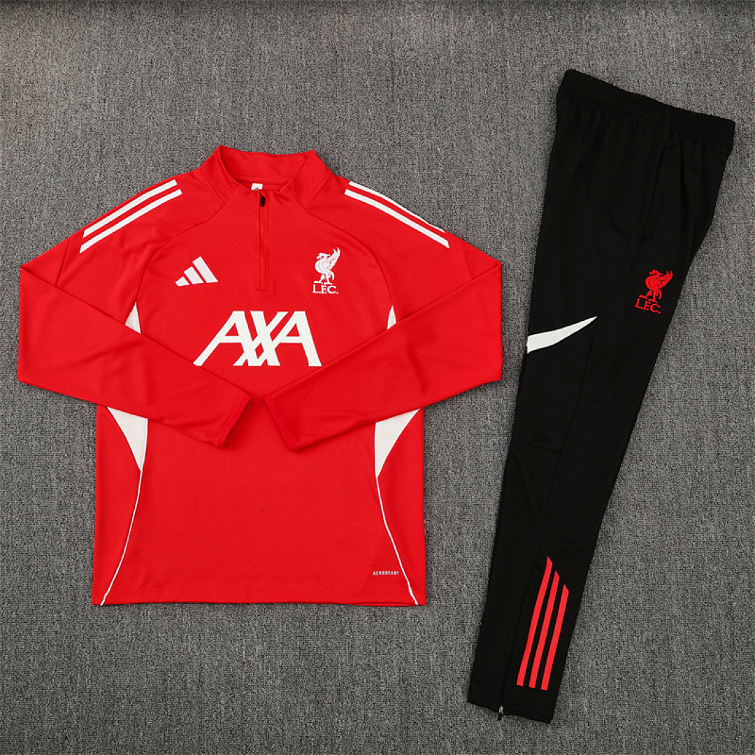 Survêtement Ensemble Jogging Liverpool 2025/26 Rouge - Adulte