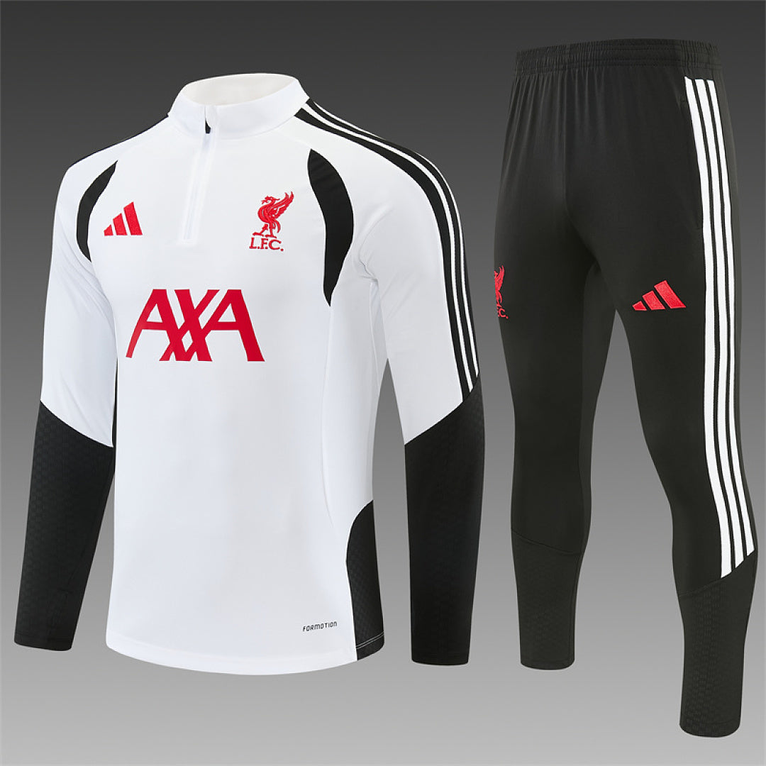 Survêtement Ensemble Jogging Liverpool Blanc 2026/27 - Adulte