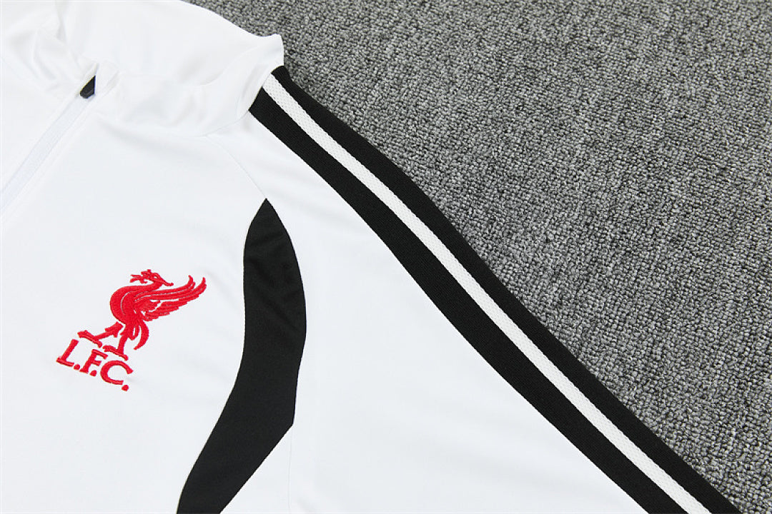 Survêtement Ensemble Jogging Liverpool Blanc 2026/27 - Adulte