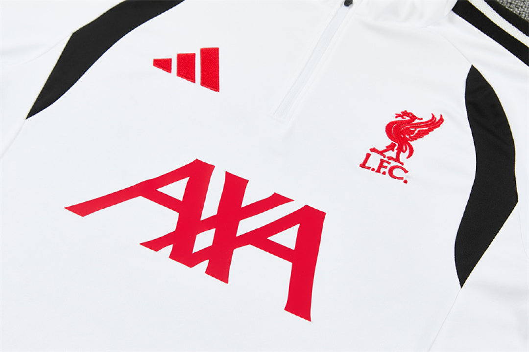 Survêtement Ensemble Jogging Liverpool Blanc 2026/27 - Adulte