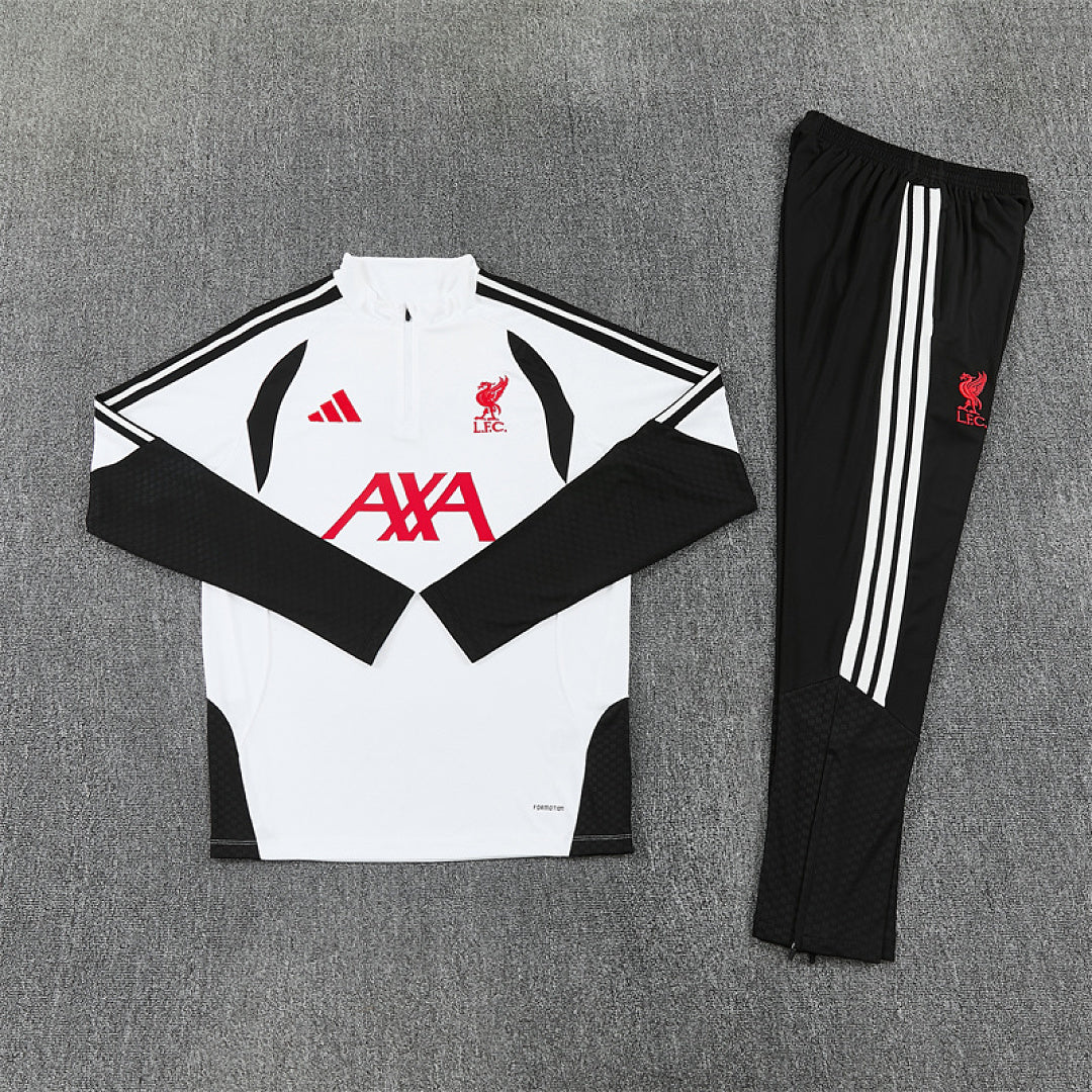 Survêtement Ensemble Jogging Liverpool Blanc 2026/27 - Adulte