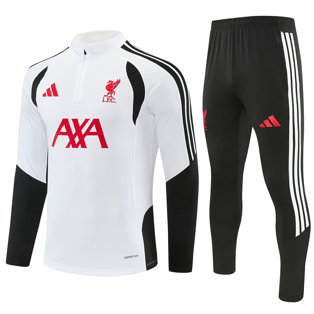 Survêtement Ensemble Jogging Liverpool Blanc 2026/27 - Adulte