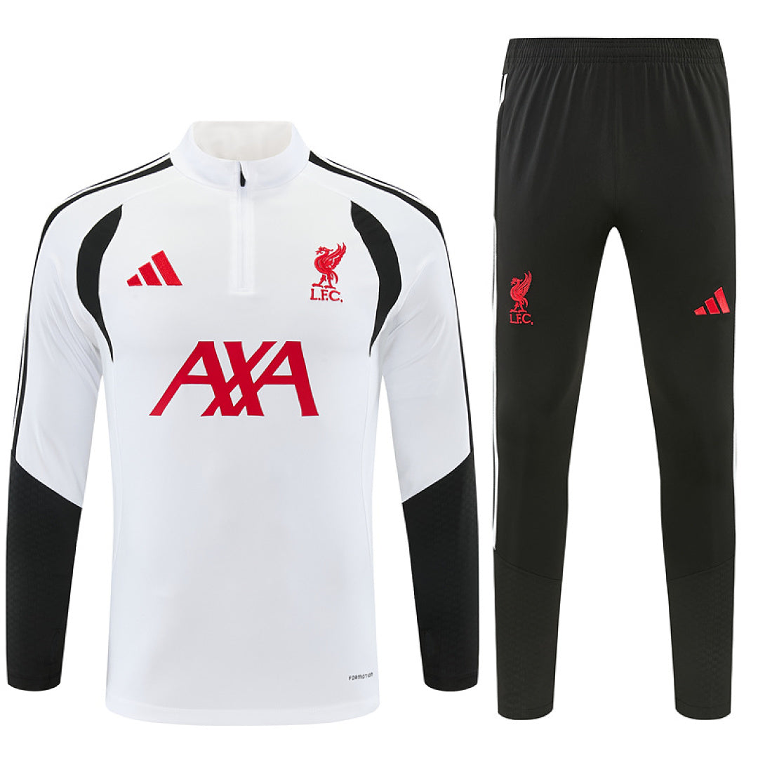 Survêtement Ensemble Jogging Liverpool Blanc 2026/27 - Adulte