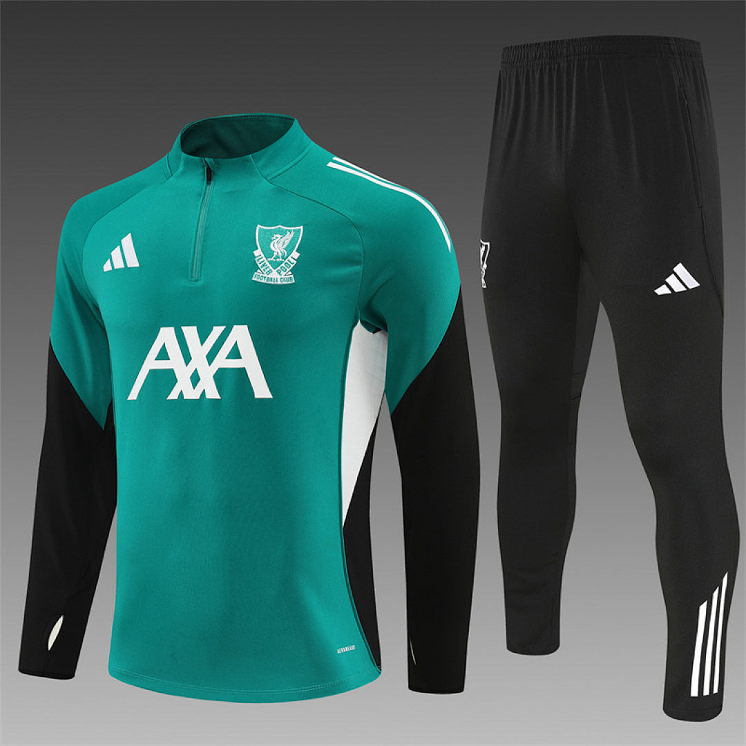 Survêtement ensemble jogging Liverpool Vert 2025/26 - Adulte