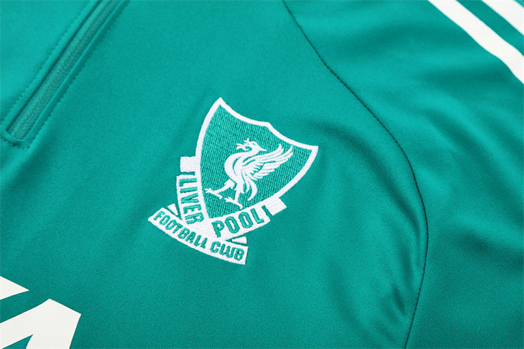 Survêtement ensemble jogging Liverpool Vert 2025/26 - Adulte