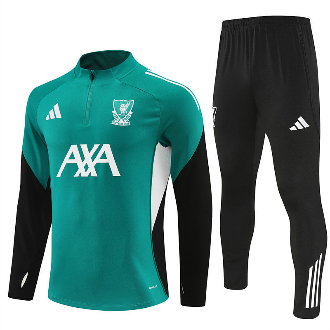 Survêtement ensemble jogging Liverpool Vert 2025/26 - Adulte