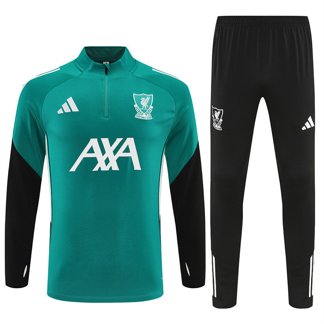Survêtement ensemble jogging Liverpool Vert 2025/26 - Adulte
