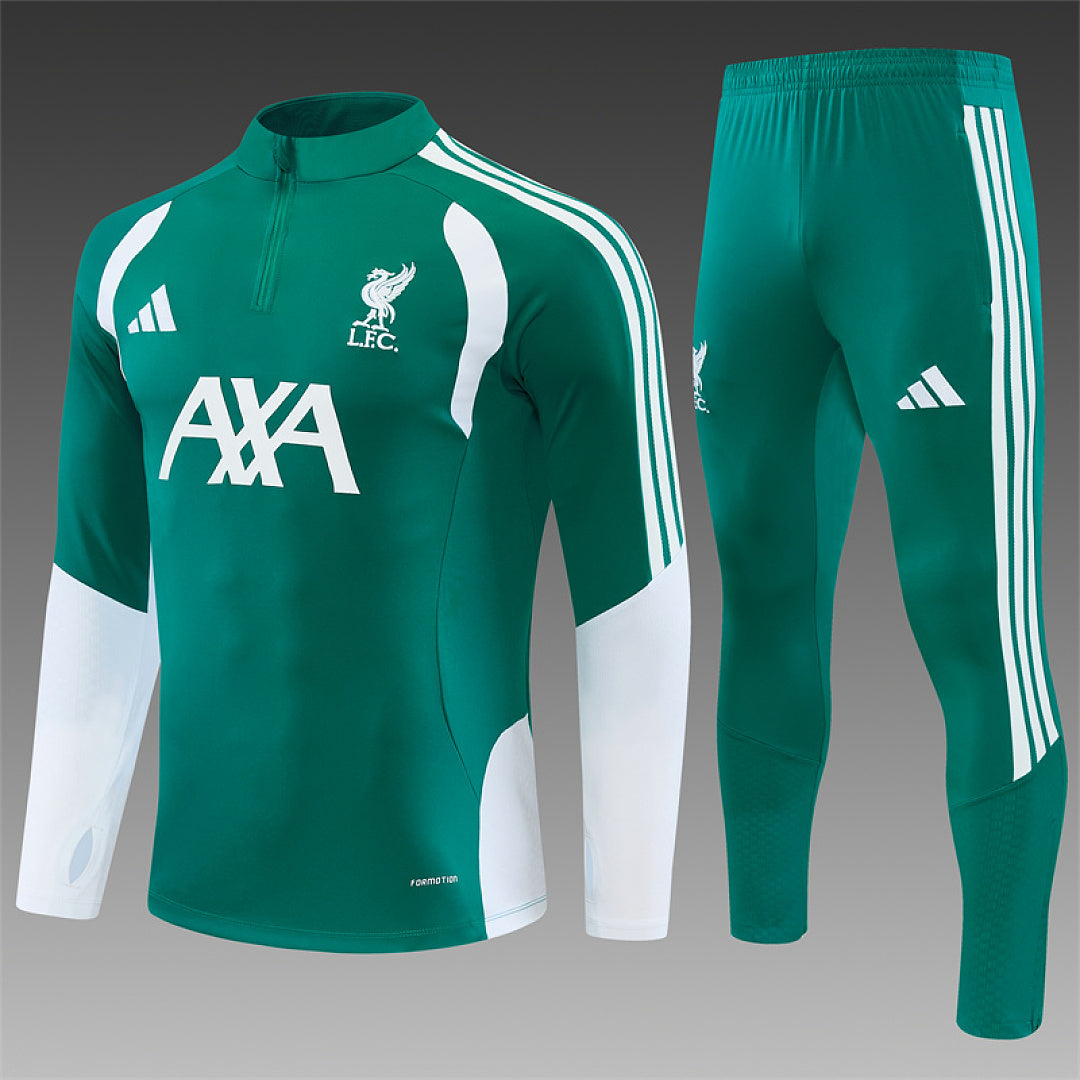 Survêtement Ensemble Jogging Liverpool Vert 2026/27 - Adulte