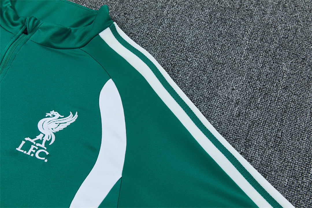 Survêtement Ensemble Jogging Liverpool Vert 2026/27 - Adulte