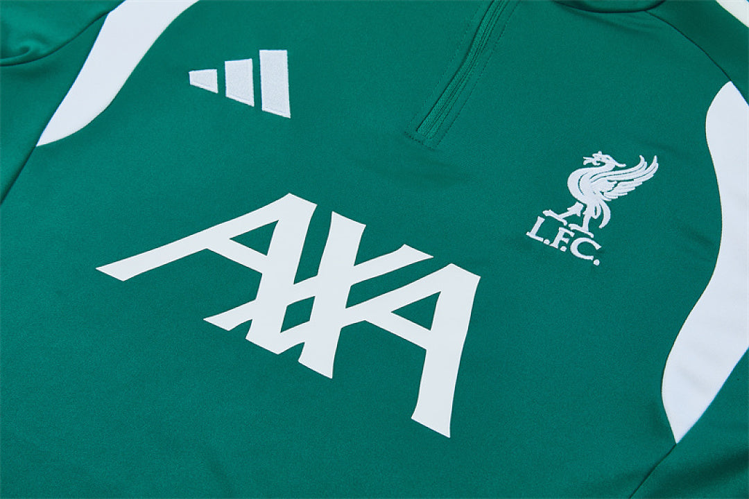 Survêtement Ensemble Jogging Liverpool Vert 2026/27 - Adulte
