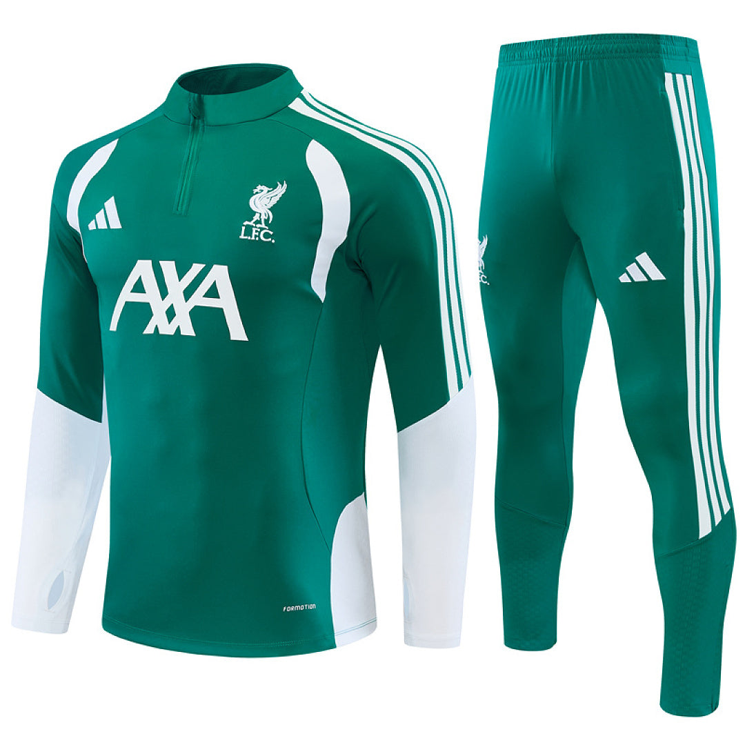 Survêtement Ensemble Jogging Liverpool Vert 2026/27 - Adulte