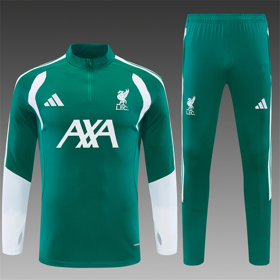 Survêtement Ensemble Jogging Liverpool Vert 2026/27 - Adulte