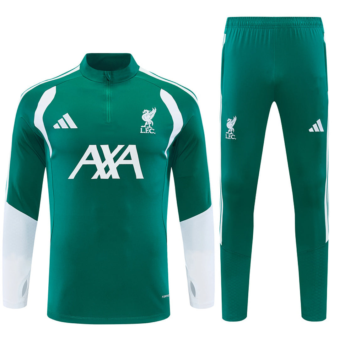 Survêtement Ensemble Jogging Liverpool Vert 2026/27 - Adulte