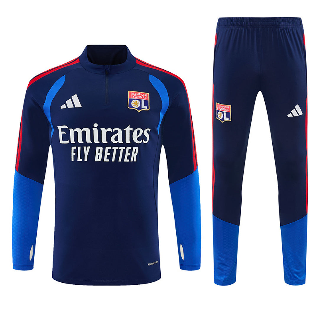 Survêtement ensemble jogging Lyon 2026/27 Bleu Roi - Adulte